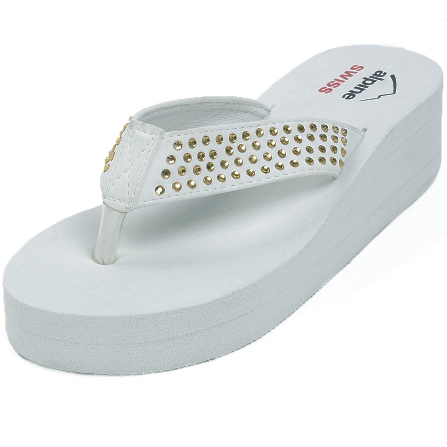 rhinestone thong flip flops